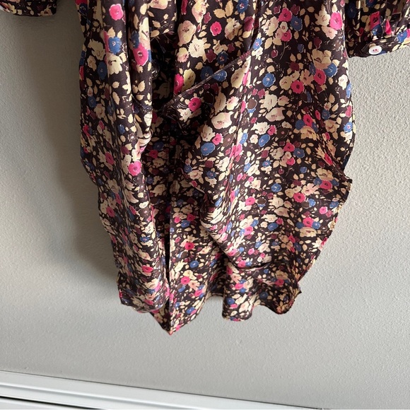 Marc Jacob’s Designer Floral Tie Waist Midi Dress 2 - Picture 8 of 12